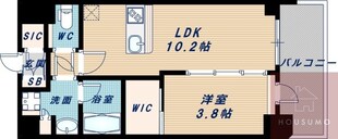 スプランディッド江坂Ⅲの物件間取画像